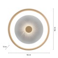 Lampa sufitowa VERTIGO 14384-60 Leuchten Direkt