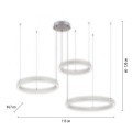 Lampa wisząca LILLUTI 15156-55 Leuchten Direkt