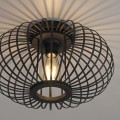 Lampa sufitowa RACOON 11410-18 z bambusowymi patyczkami nowoczesna do wnętrz Leuchten Direkt