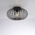 Lampa sufitowa RACOON 11410-18 z bambusowymi patyczkami nowoczesna do wnętrz Leuchten Direkt