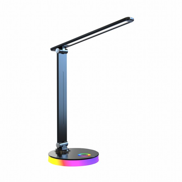Lampka biurkowa kolor czarny LED 250lm 3000-6000K z podświetleniem SM-606 Zuma Line