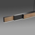 Lampa wisząca PURE MOTO-RISE Naturalne drewno LED 2700-5000K 2545-79 Paul Neuhause