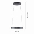 Lampa wisząca PURE E-CLIPSE Szary LED 2700-5000K 2560-15 Paul Neuhause