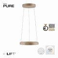 Lampa wisząca PURE E-CLIPSE Brązowy LED 2700-5000K 2560-97 Paul Neuhause
