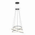 Lampa wisząca PURE E-FLYING RINGS Szary LED 2700-5000K 2566-15 Paul Neuhause