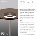 Lampa podłogowa PURE MOON Brązowy LED 2700K 594-97 Paul Neuhause