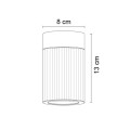 Lampa sufitowa ARIA kolor tytan G9 LED 1231 Zuma Line