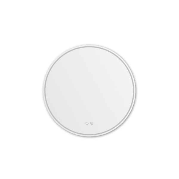 Lustro okrągłe łazienkowe z podświetlana ramką włącznikiem do łazienki D3004-60 Zuma Line