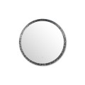 Okrągłe lustro z okrągłą podświetlaną ramką LED 60cm do łazienki D2309 Zuma Line