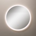 Lustro okrągłe z podświetlana ramką LED o mocy 24W 60cm zintegrowany włącznik D2311 Zuma Line