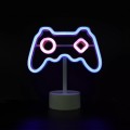 Neon GAMEPAD LED stojący dla gracza na biurko komodę  FM-NB09 Zuma Line