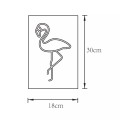 Neon ścienny FLAMINGO różowy LED do pokoju nastolatki FM-WN33 Zuma Line