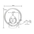 Lampka stołowa YOGA LED na stolik nocny złoty jogin ED81F134U Zuma Line