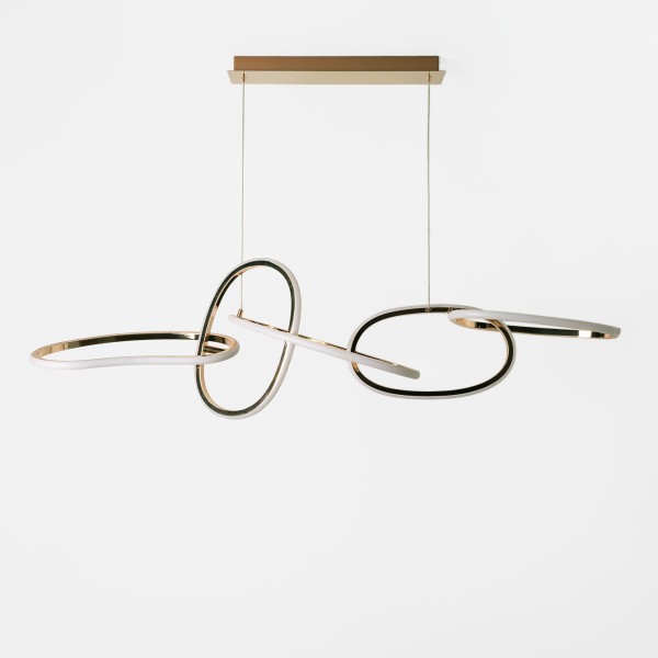 Lampa wisząca w nowoczesnym stylu LED 3000K CHOLET złota MD7361-5A-EGT Zuma Line