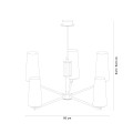 Lampa wisząca VINCENZA kolor mosiądz E27 LED 1244 Zuma Line