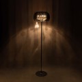Lampa podłogowa CRYSTAL elegancki szklany klosz do salonu F0076-04A Zuma Line