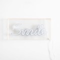 Neon ścienny różowy LED SMILE FM-NLB46 Zuma Line