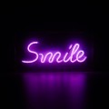 Neon ścienny różowy LED SMILE FM-NLB46 Zuma Line