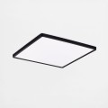 Kwadratowy plafon ze zmienną barwą CCT LED 50W czarna ramka COLIS MS748400S-3-BK Zuma Line
