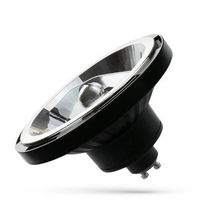 ŻARÓWKA CZARNA LED AR111 GU10 SMD 12W 45° BARWA NEUTRALNA SPECTRUMLED