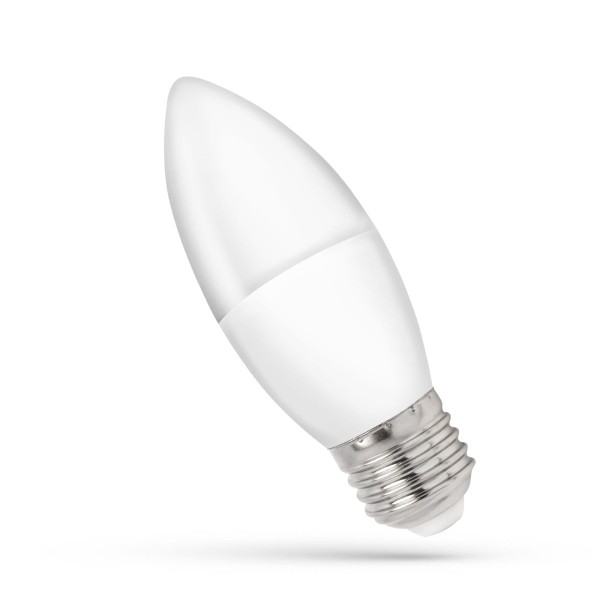Żarówka LED świeczka E27 4W biała ciepła 3000K Spectrum