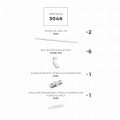 3046 ZESTAW 6 SZYNOPRZEWODY WHITE JEDNOOBWODOWY Zuma Line