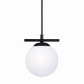 1207 GLOBE LAMPA WISZĄCA CZARNY Zuma Line