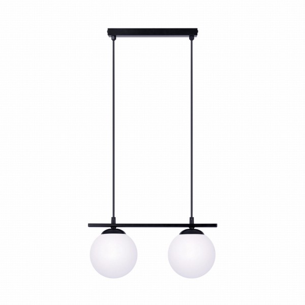 1208 GLOBE LAMPA WISZĄCA CZARNY Zuma Line