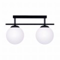 1211 GLOBE LAMPA SUFITOWA CZARNY Zuma Line
