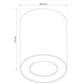 EDO777338 LAMPA SUFITOWA KLARS BIAŁA Zuma Line