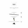 3563 ZESTAW 16 SZYNOPRZEWODY BLACK/GOLD JEDNOOBWODOWY Zuma Line