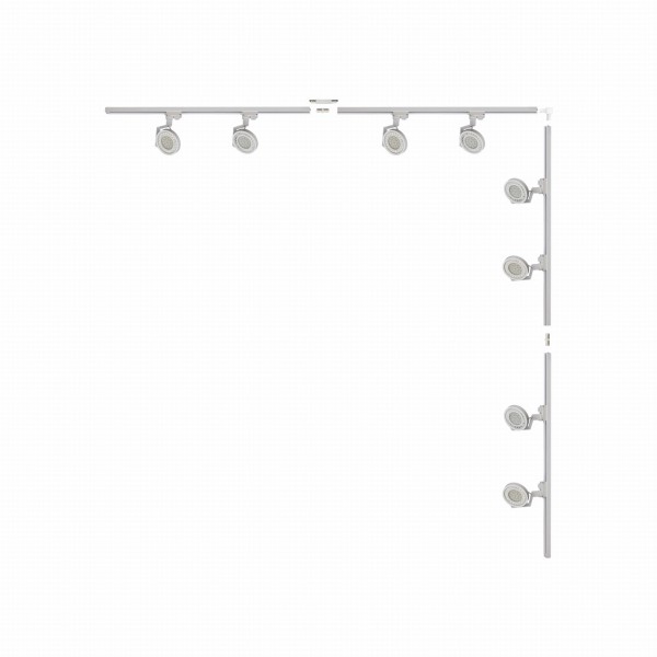3591 ZESTAW 25 SZYNOPRZEWODY WHITE JEDNOOBWODOWY Zuma Line