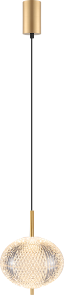 Lampa wisząca GALATEA z dekoracyjnym kloszem do jadalni, LED barwa 3000-6500K DU31350/6.5W Zuma Line