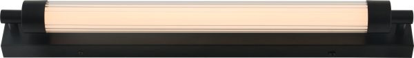 Podłużny kinkiet KALIA czarny LED 14W 3000K IP44 do łazienki, oświetlenie lustra WL32187/14W/BK Zuma Line