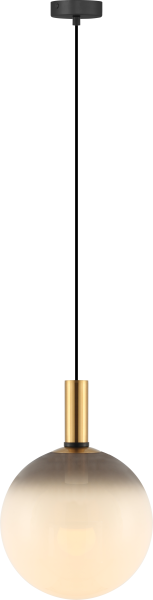 Lampa wisząca NUA z designerskim szukanym kloszem kulą na E27 DU31771/1L Zuma Line