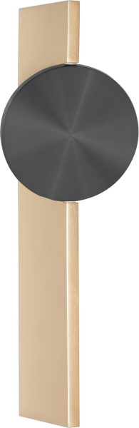 Kinkiet FLUX czarno złoty do korytarza, LED 3000K 175lm  WL32160/3W/GD Zuma Line