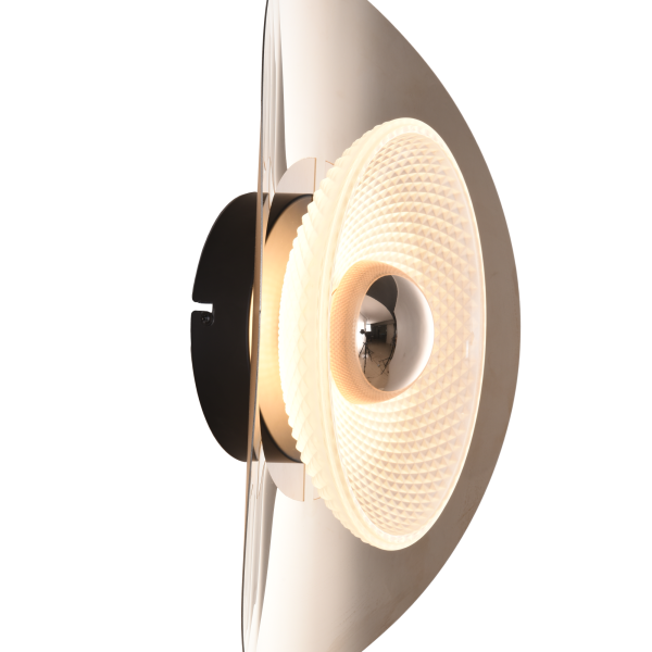 Kinkiet DIOP z eleganckim kloszem, do przedpokoju, LED 800lm 3000K MB2293-1M-3BGT Zuma Line