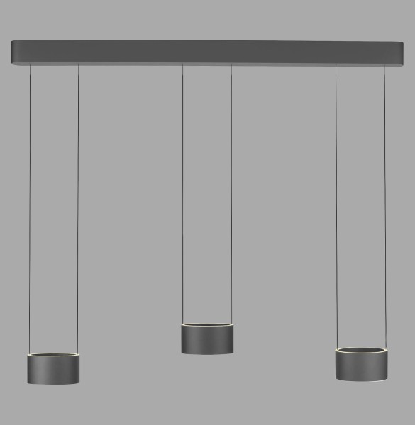 2473-15 PURE CLIPSE LAMPA WISZĄCA SZARA Paul Neuhaus