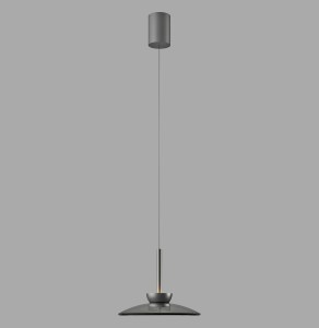 2191-15 PURE MOON LAMPA WISZĄCA SZARA Paul Neuhaus