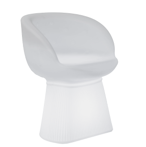 3246 MALLORCA 60 SOLAR KRZESŁO Z PODŚWIETLENIEM BIAŁE New Garden