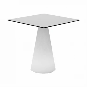 3200 ITACA 60 SOLAR STOLIK Z PODŚWIETLENIEM BIAŁY New Garden