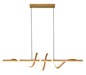 P241249402 VELENNE LAMPA WISZĄCA ZŁOTA/GOLD Zuma Line