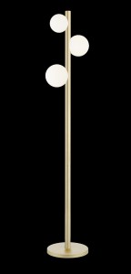 F0574-03N-V6AA FORES LAMPA PODŁOGOWA ZŁOTY MAT/MATT GOLD Zuma Line