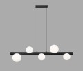 P0574-05N-P7AA FORES LAMPA WISZĄCA CZARNY MAT/MATT BLACK Zuma Line