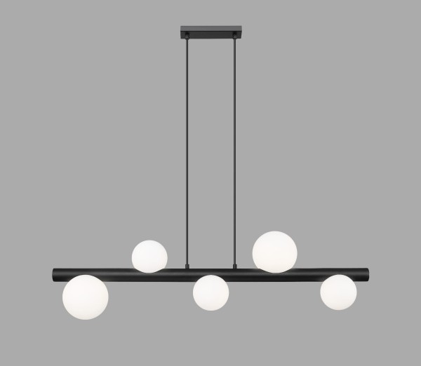 P0574-05N-P7AA FORES LAMPA WISZĄCA CZARNY MAT/MATT BLACK Zuma Line