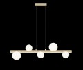 P0574-05N-V6AA FORES LAMPA WISZĄCA ZŁOTY MAT/MATT GOLD Zuma Line