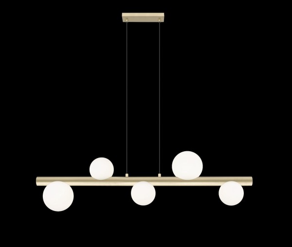 P0574-05N-V6AA FORES LAMPA WISZĄCA ZŁOTY MAT/MATT GOLD Zuma Line