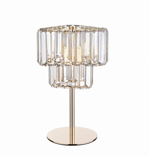 T0496-01G-F7AC HELIOS LAMPA STOŁOWA ZŁOTA/GOLD Zuma Line