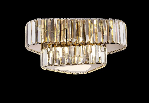 C0496-04G-F7AC HELIOS LAMPA SUFITOWA ZŁOTA/GOLD Zuma Line