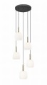 P0076-05G-P7AA CALVO LAMPA WISZĄCA CZARNY MAT+ZŁOTA/MATT BLACK+GOLD Zuma Line